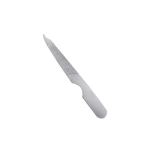 Professional Metal Nail File with Anti-Slip Grip